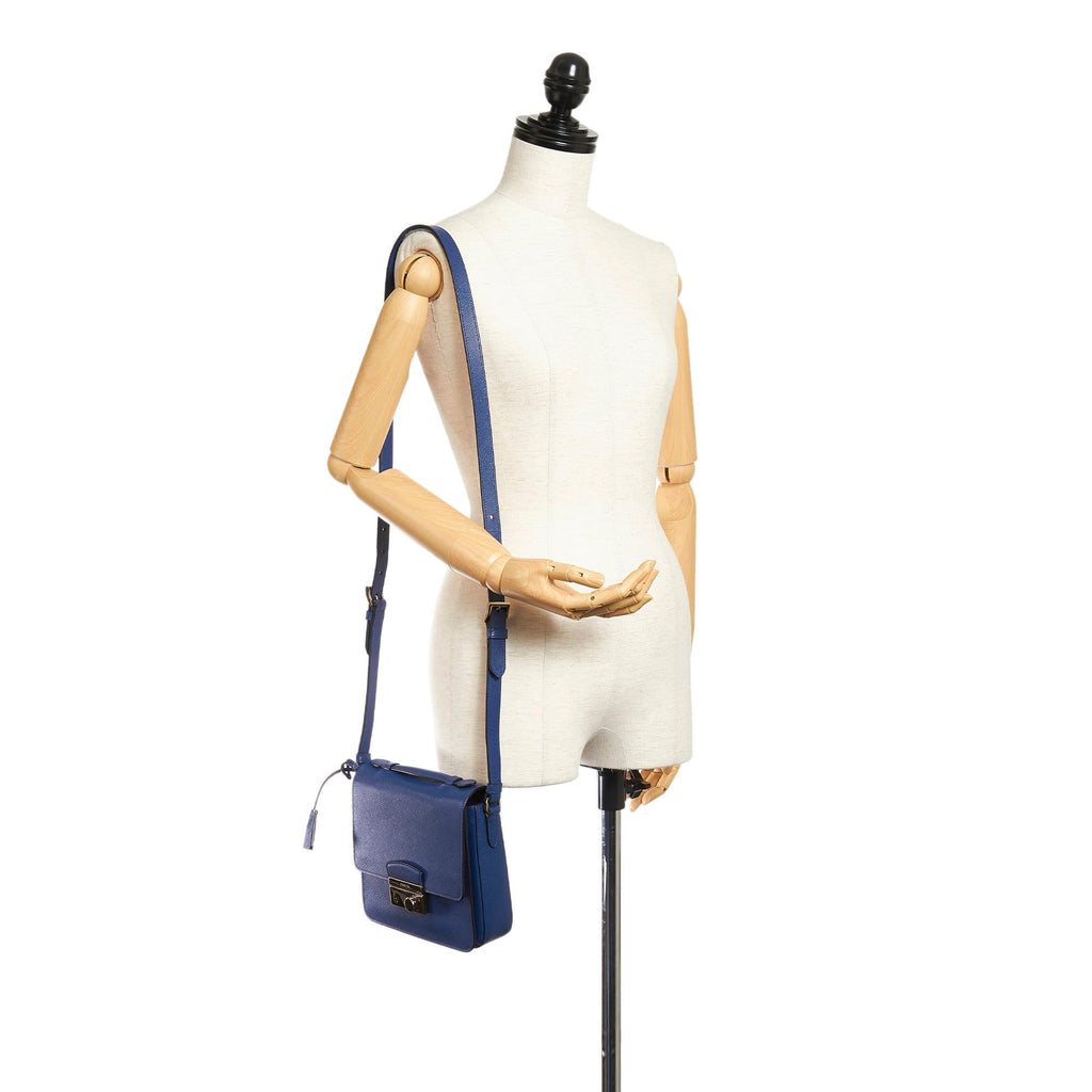 Prada Saffiano Sound Satchel (SHG-28172)