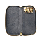 Prada Saffiano Zip Around Key Holder (SHG-26056)