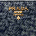 Prada Saffiano Zip Around Key Holder (SHG-26056)