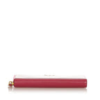 Prada Saffiano Zip Around Wallet (SHG-25251)