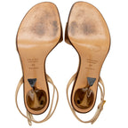 Prada Satin Strap Sandals - Size 7 / 37 (SHF-18121)