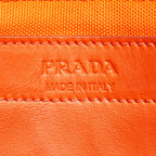 Prada Small Ouverture Canvas Satchel (SHG-26453)