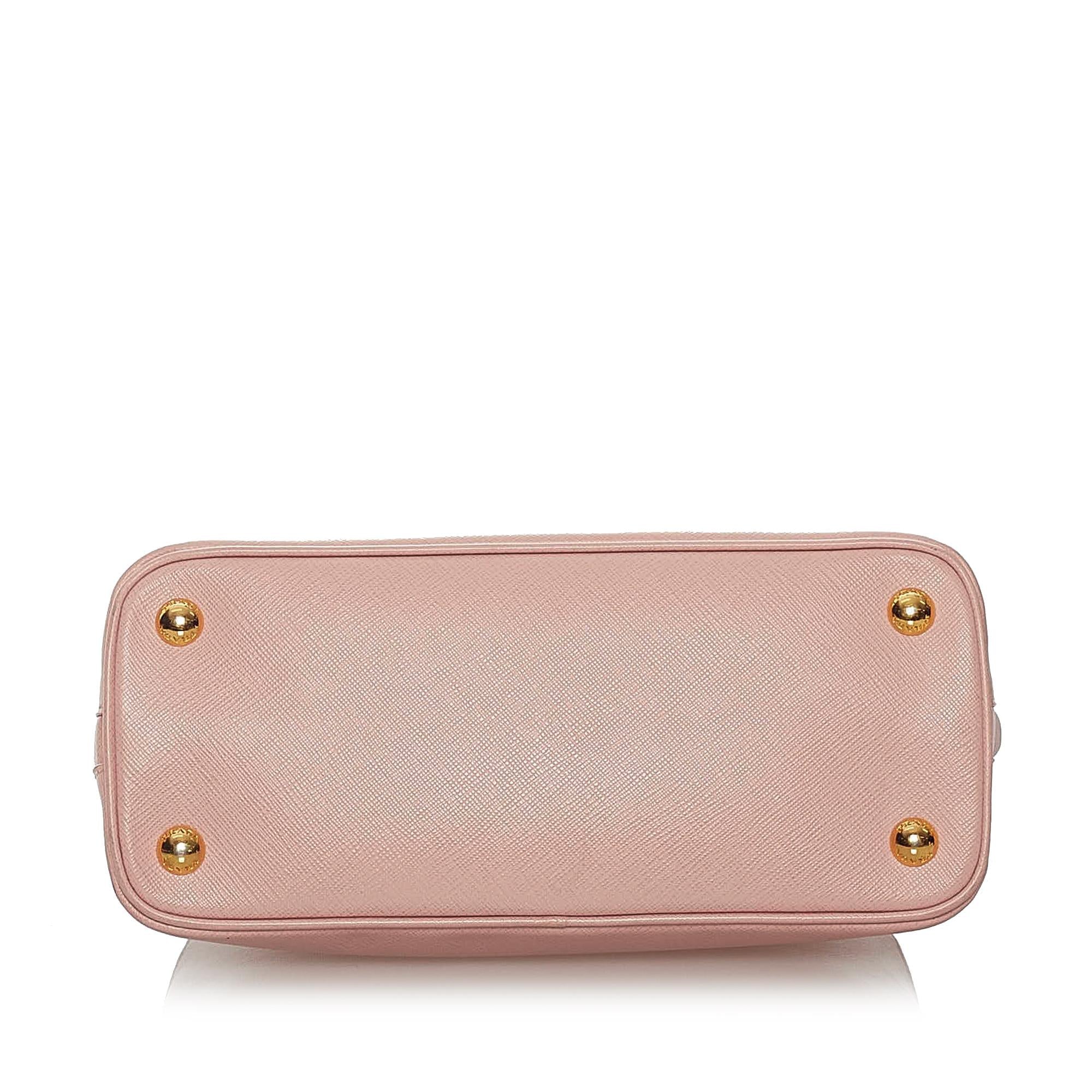 Prada Small Saffiano Lux Promenade Handbag (SHG-27741)