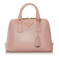 Prada Small Saffiano Lux Promenade Handbag (SHG-27741)