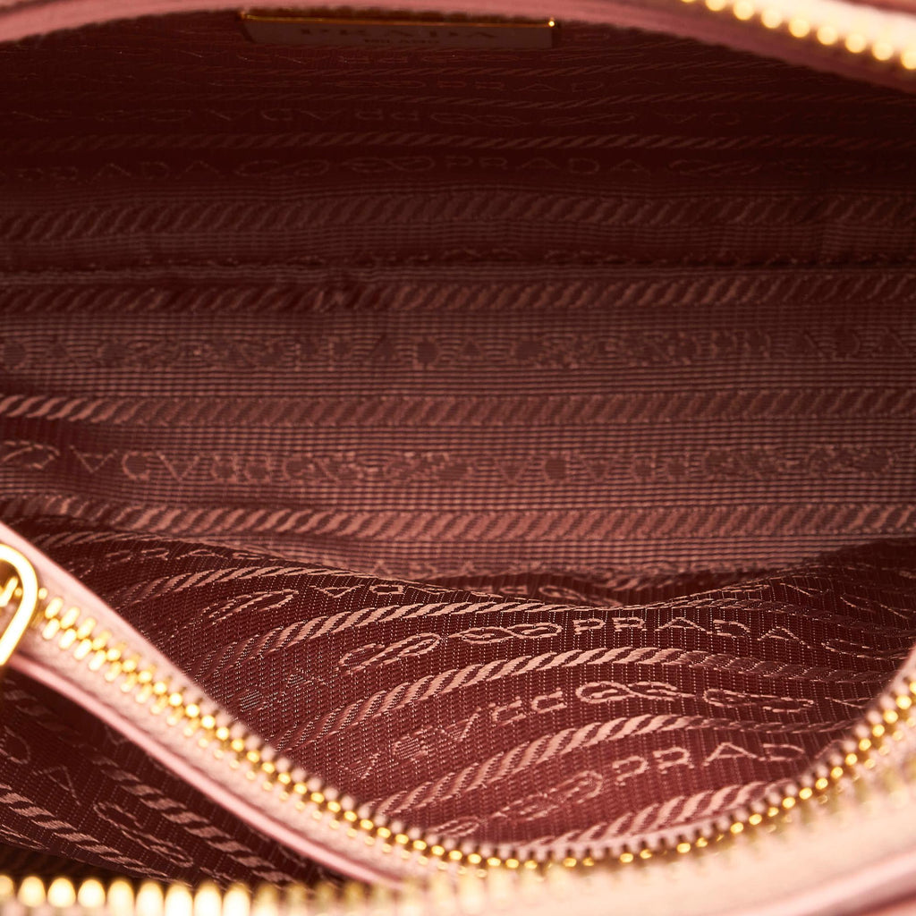 Prada Small Saffiano Lux Promenade Handbag (SHG-27741)