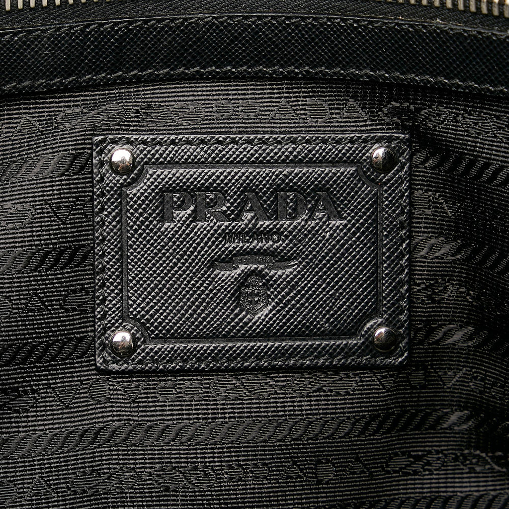 Prada Studded Tessuto Tote Bag (SHG-28533)