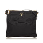 Prada Tessuto Bow Crossbody Bag (SHG-25073)