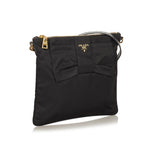 Prada Tessuto Bow Crossbody Bag (SHG-25073)