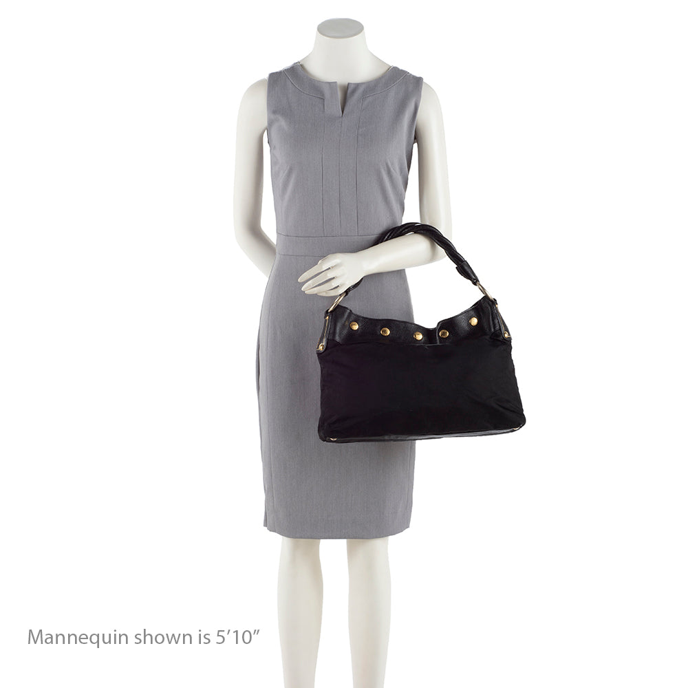 Prada Tessuto Braided Handle Hobo (SHF-16800)