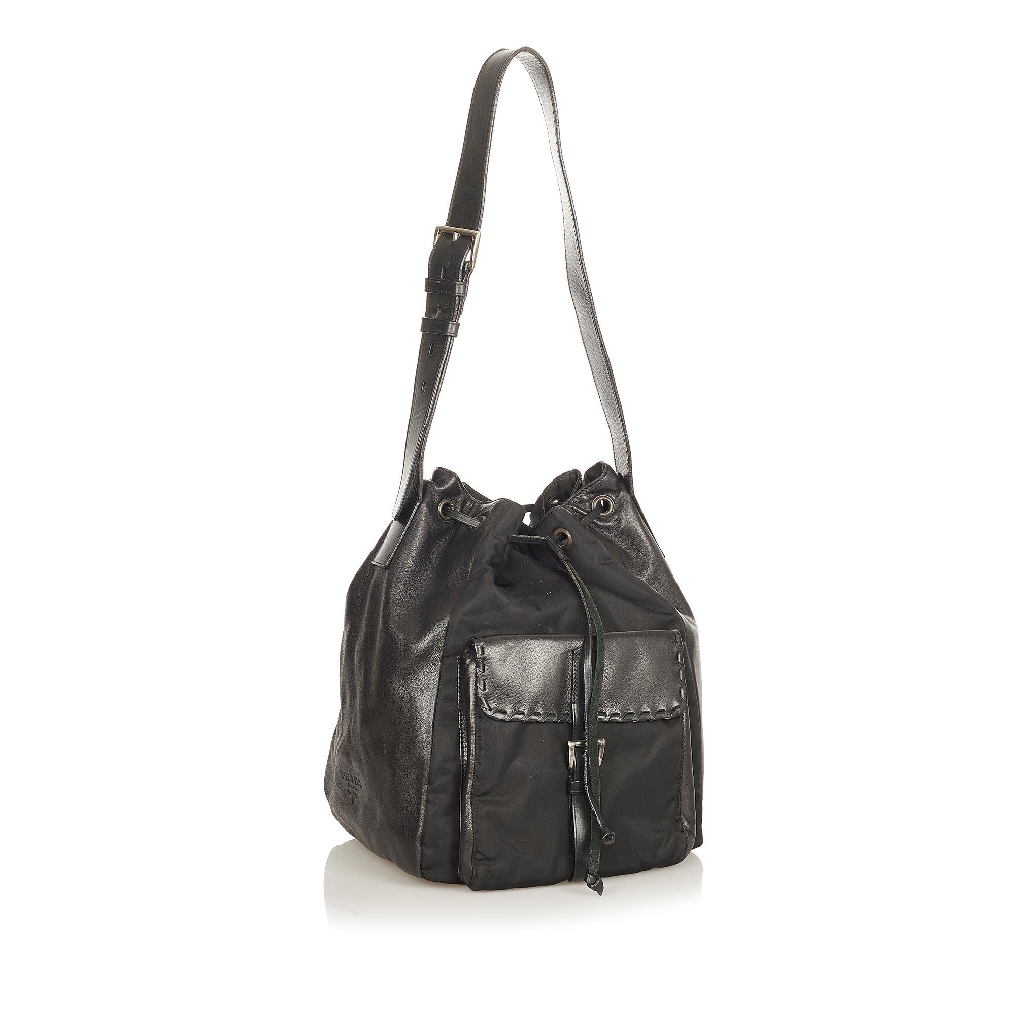 Prada Tessuto Bucket Bag (SHG-26018)