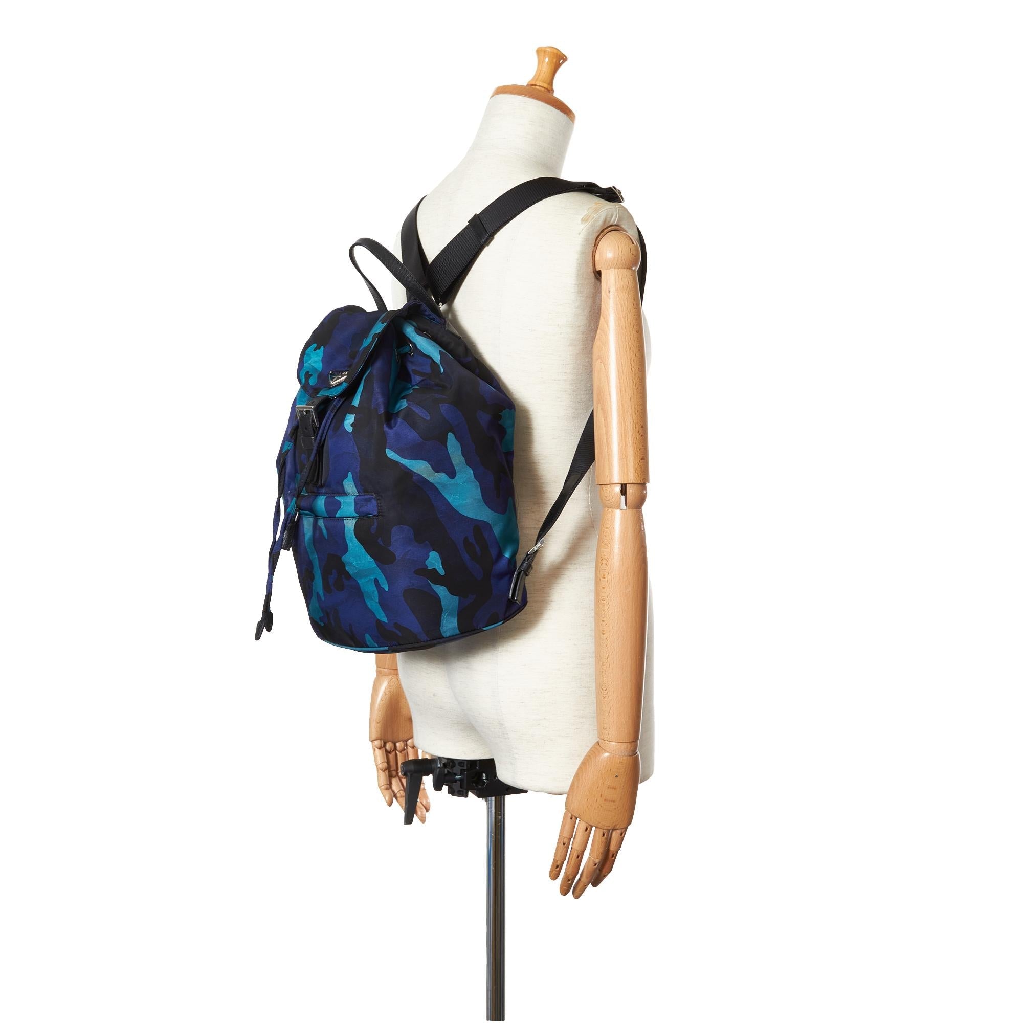 Prada Tessuto Camouflage Backpack (SHG-26434)