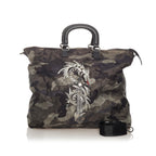 Prada Tessuto Camouflage Dragon Satchel (SHG-27300)