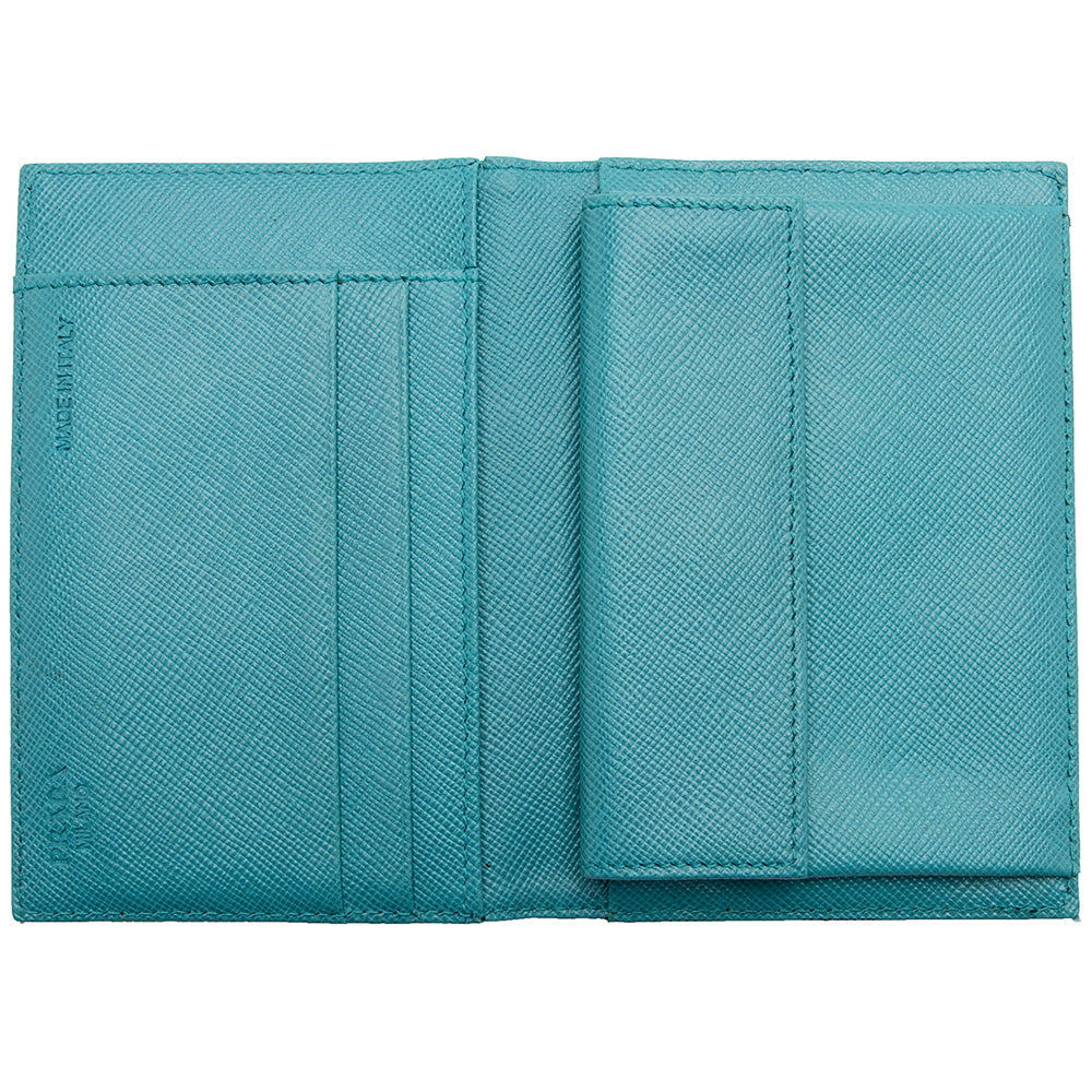 Prada Saffiano Leather Card Holder (SHF-16946)