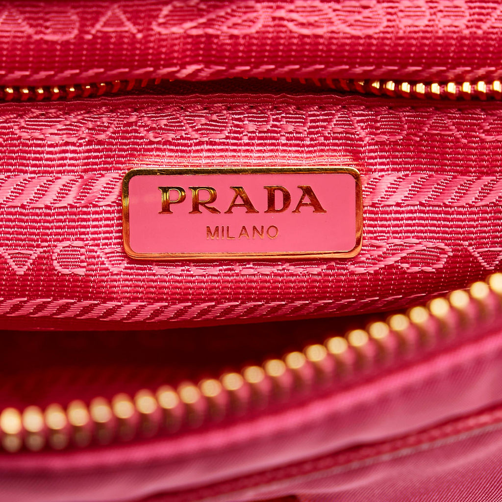 Prada Tessuto Chain Crossbody Bag (SHG-26708)
