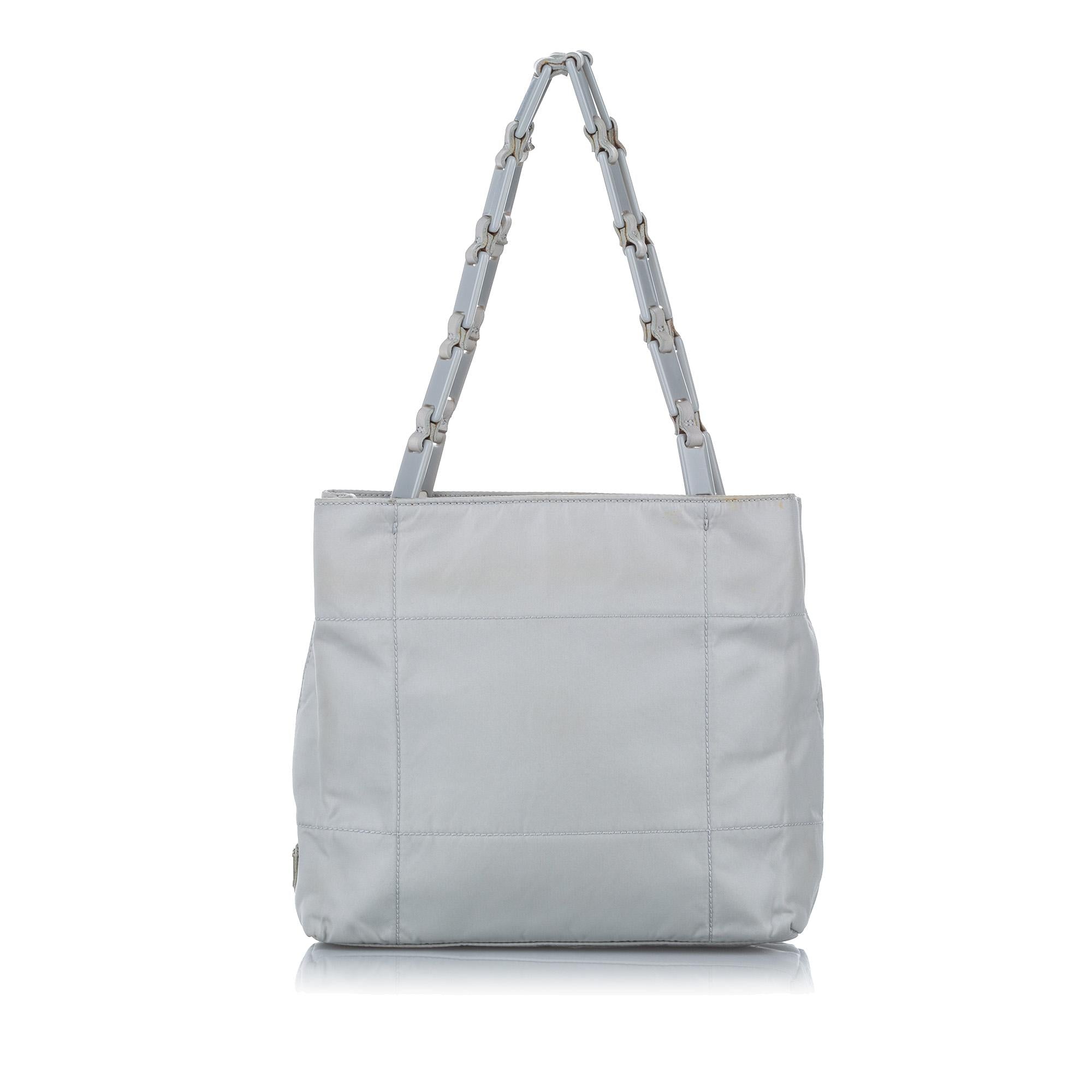 Prada Tessuto Chain Shoulder Bag (SHG-18931)