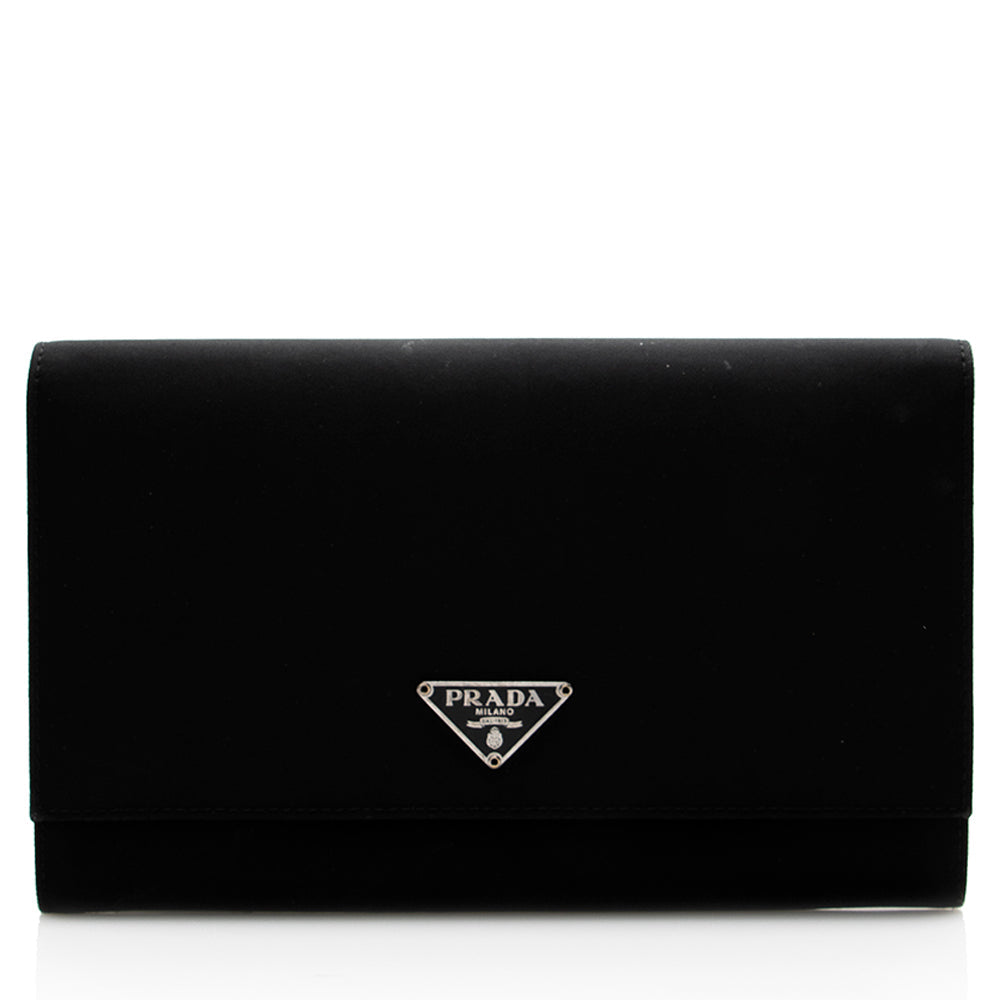 Prada Tessuto Continental Wallet (SHF-18197)