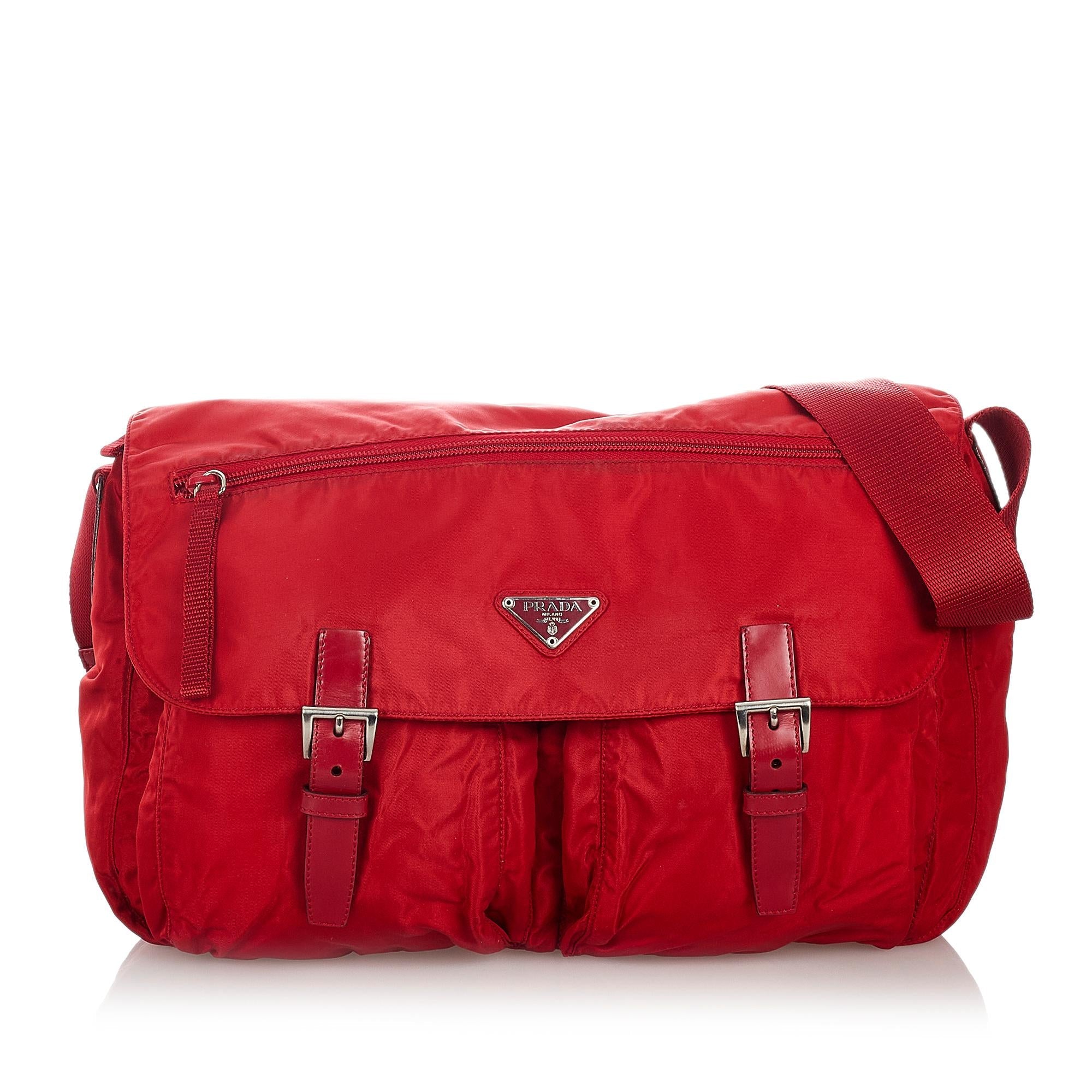 Prada Tessuto Crossbody Bag (SHG-27096)
