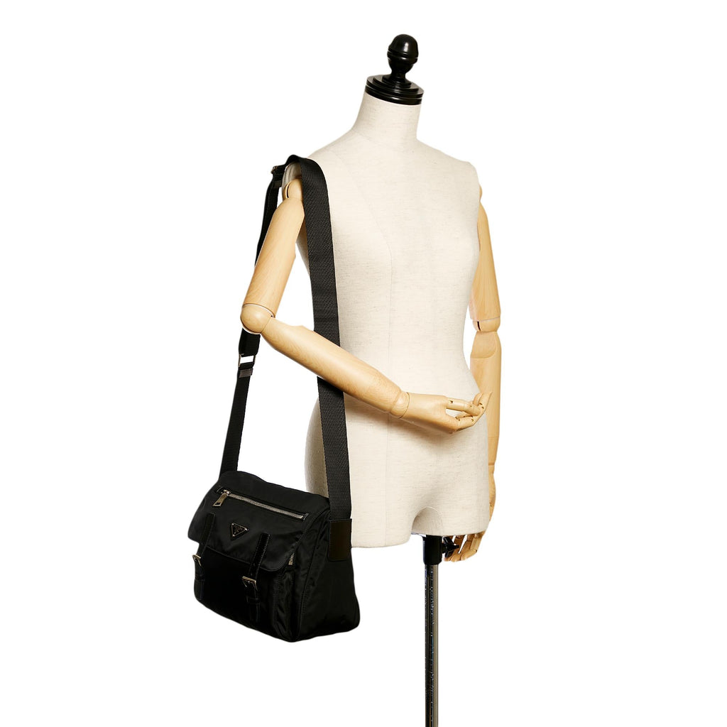 Prada Tessuto Crossbody Bag (SHG-28404)