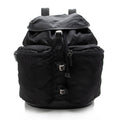 Prada Tessuto Double Pocket Drawstring Backpack (SHF-17072)