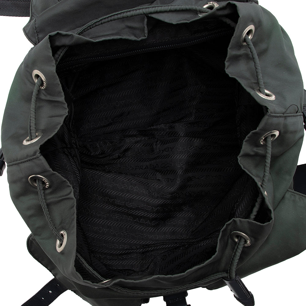 Prada Tessuto Double Pocket Medium Backpack (SHF-17194)