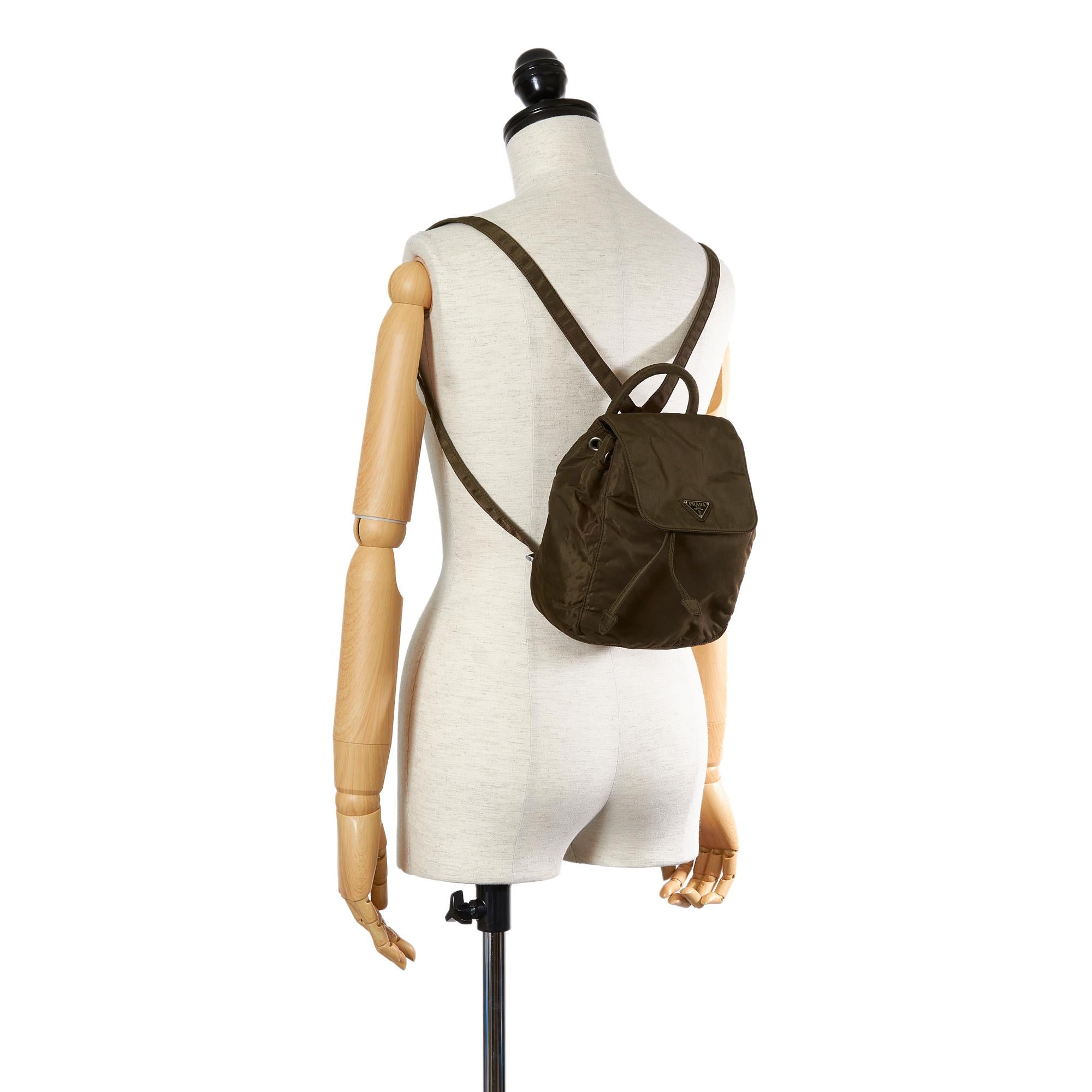 Prada Tessuto Drawstring Backpack (SHG-24081)