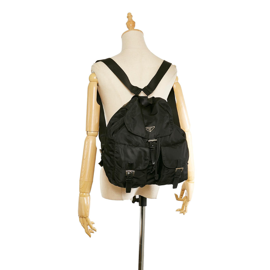Prada Tessuto Drawstring Backpack (SHG-25024)