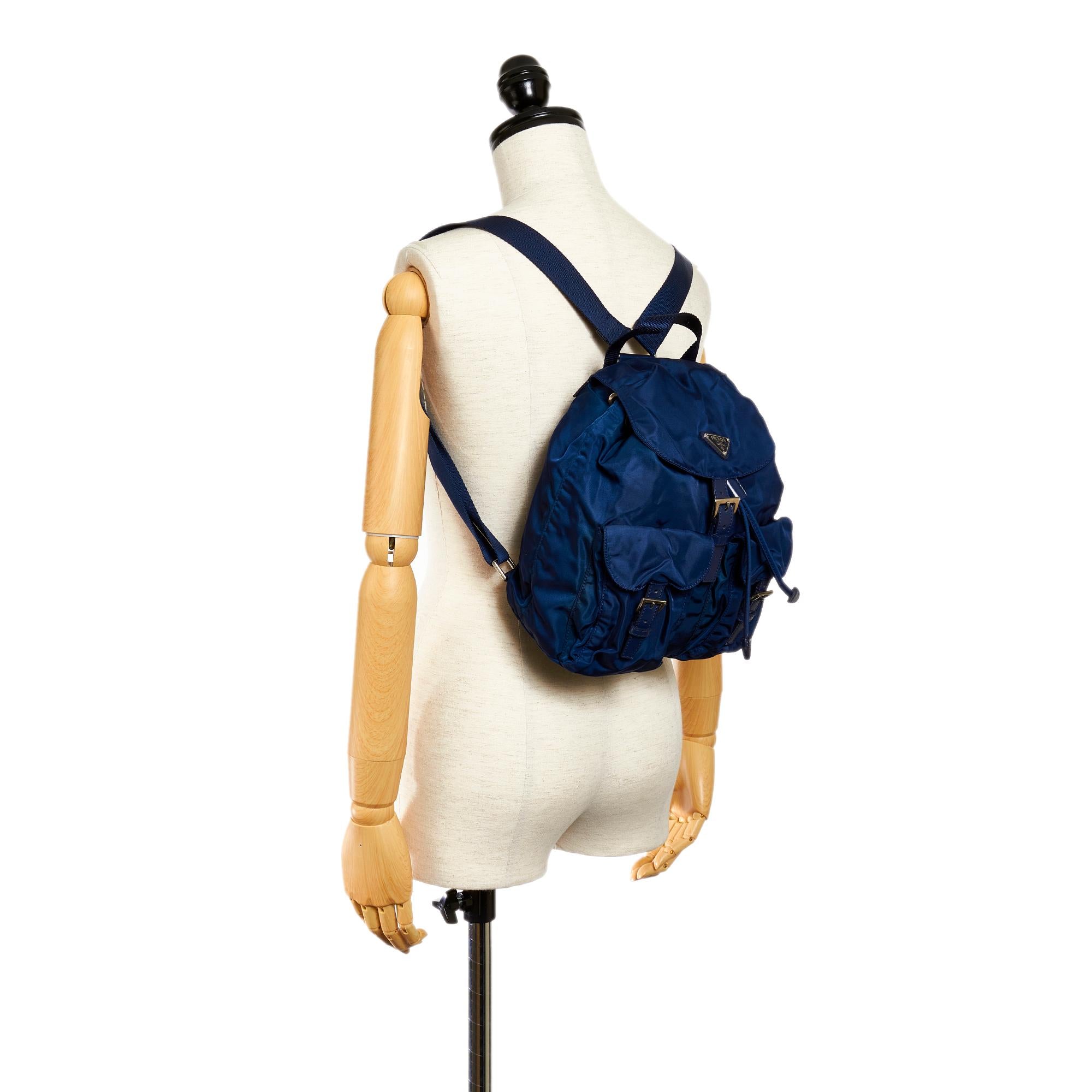 Prada Tessuto Drawstring Backpack (SHG-27097)