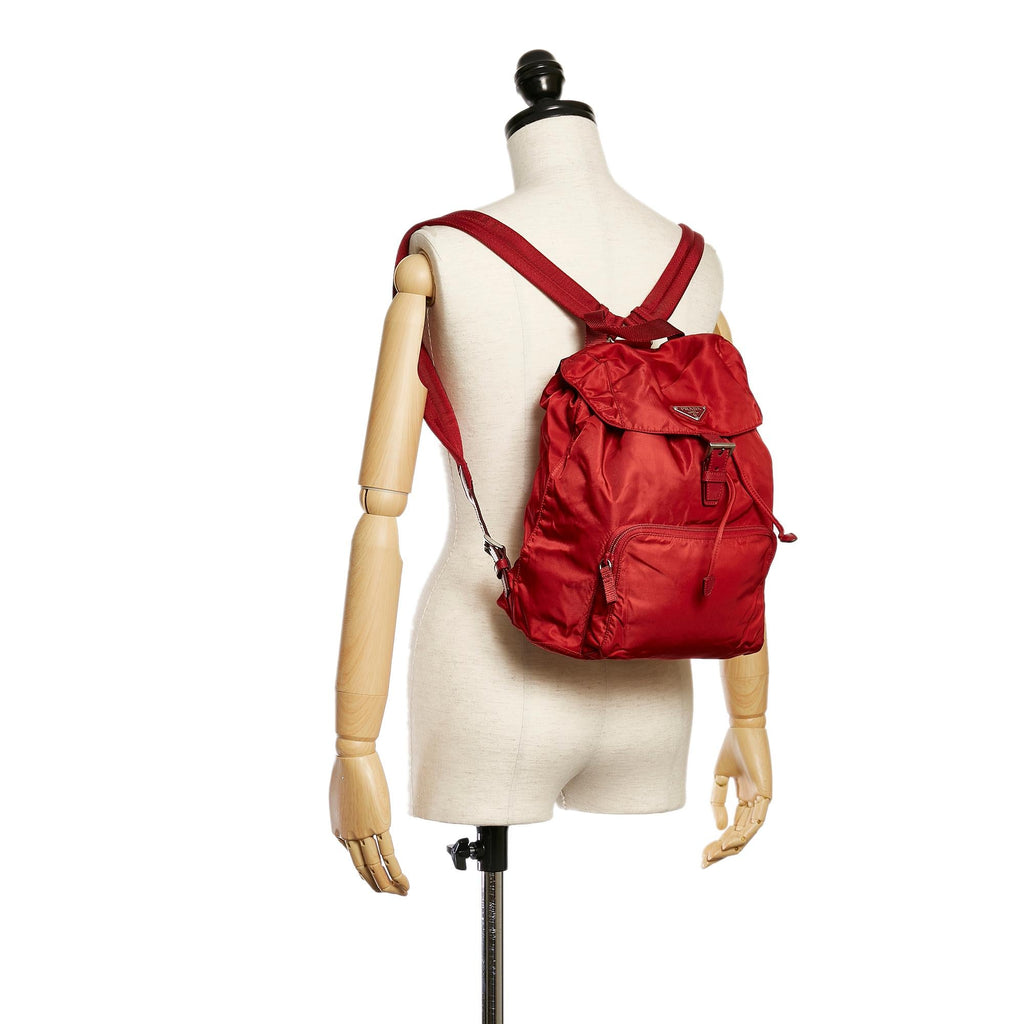 Prada Tessuto Drawstring Backpack (SHG-28284)