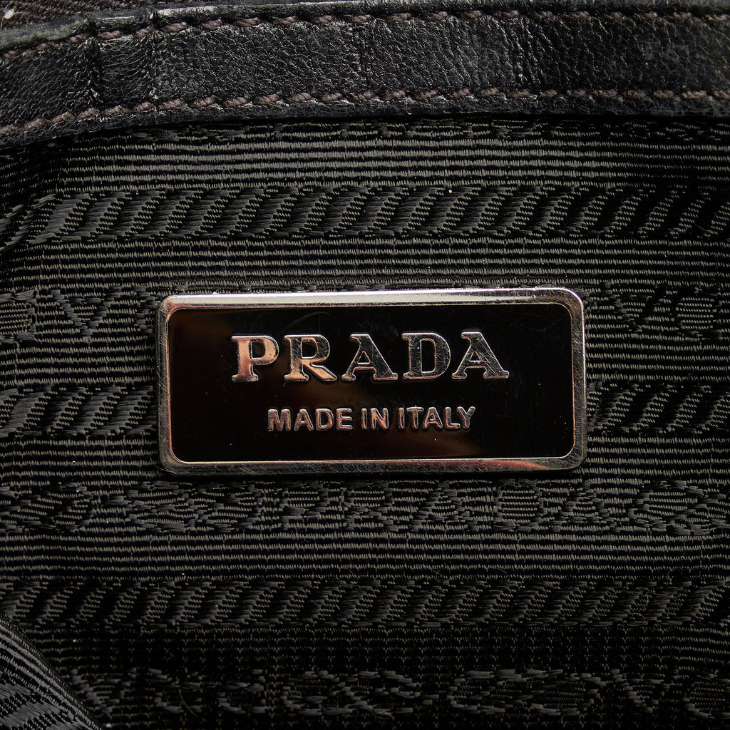 Prada Tessuto Gaufre Satchel (SHG-24824)
