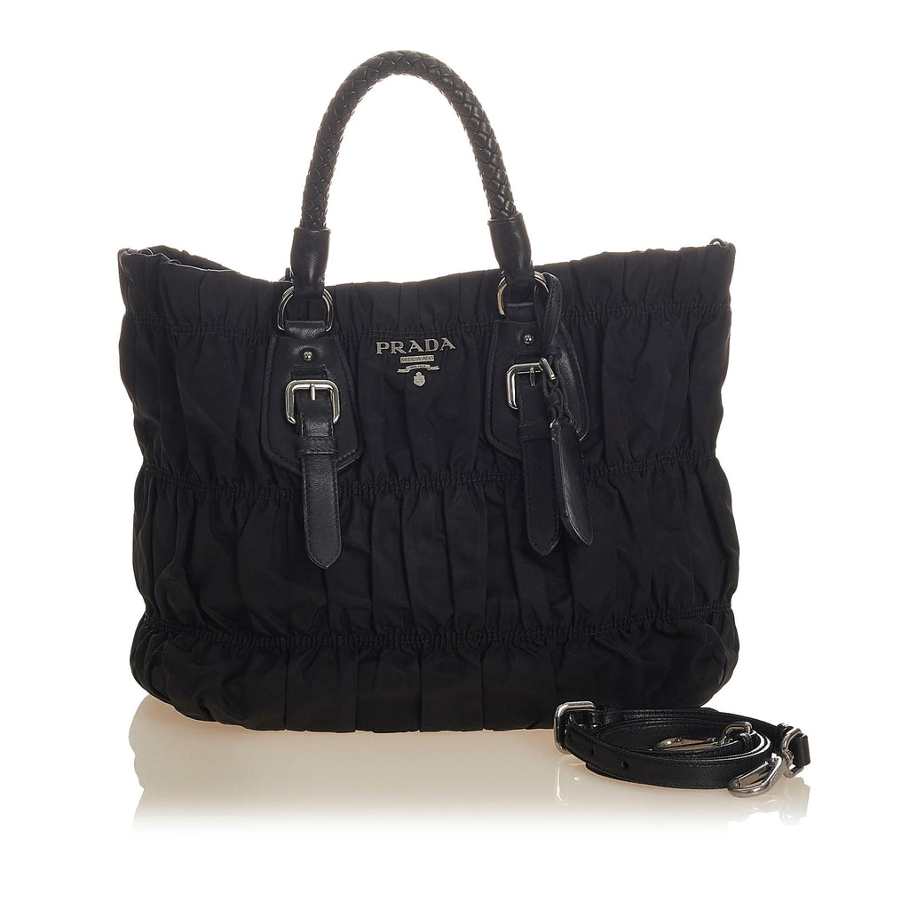 Prada Tessuto Gaufre Satchel (SHG-24824)