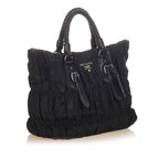 Prada Tessuto Gaufre Satchel (SHG-24824)