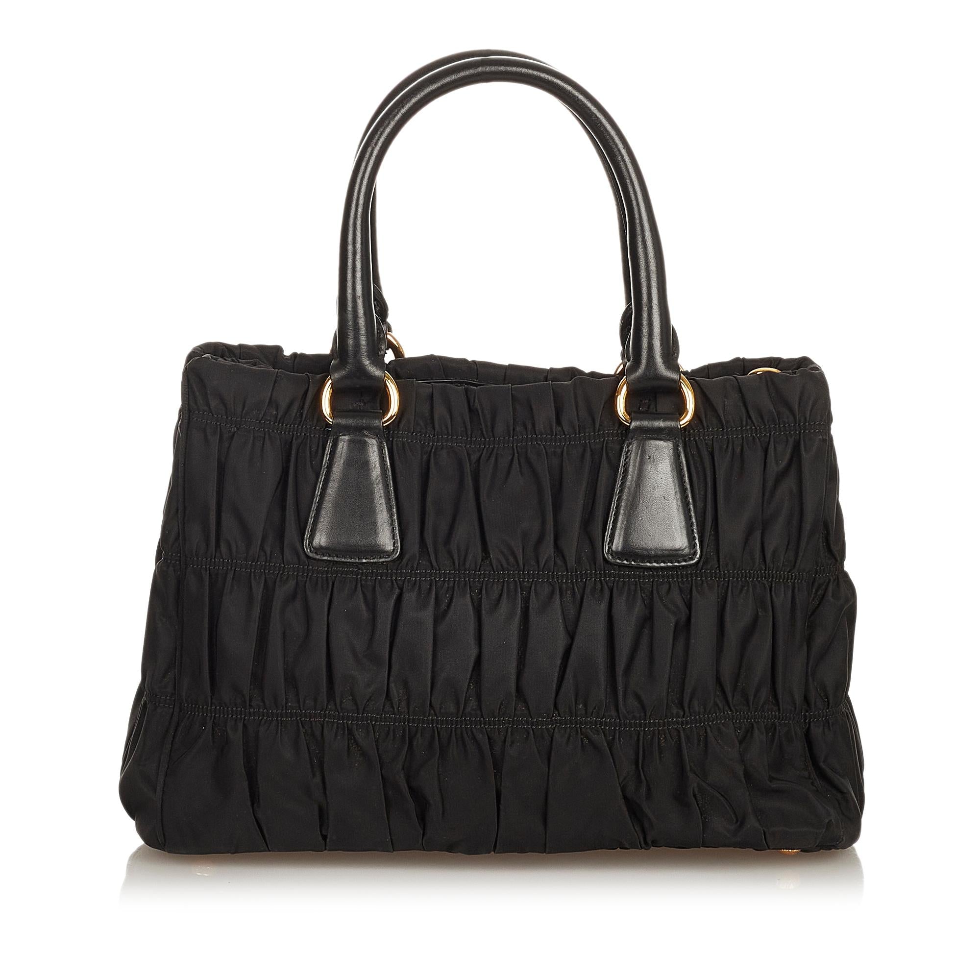 Prada Tessuto Gaufre Satchel (SHG-26154)