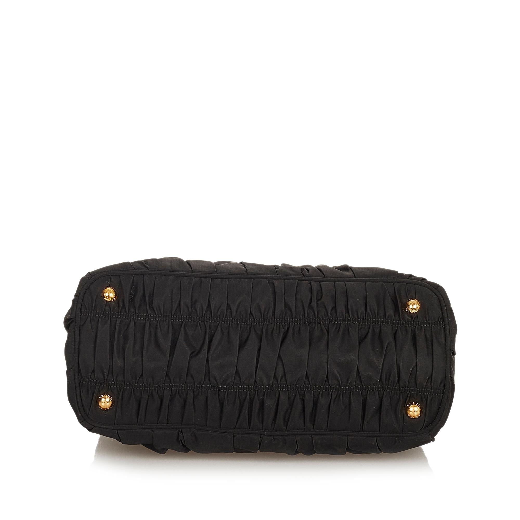 Prada Tessuto Gaufre Satchel (SHG-26154)