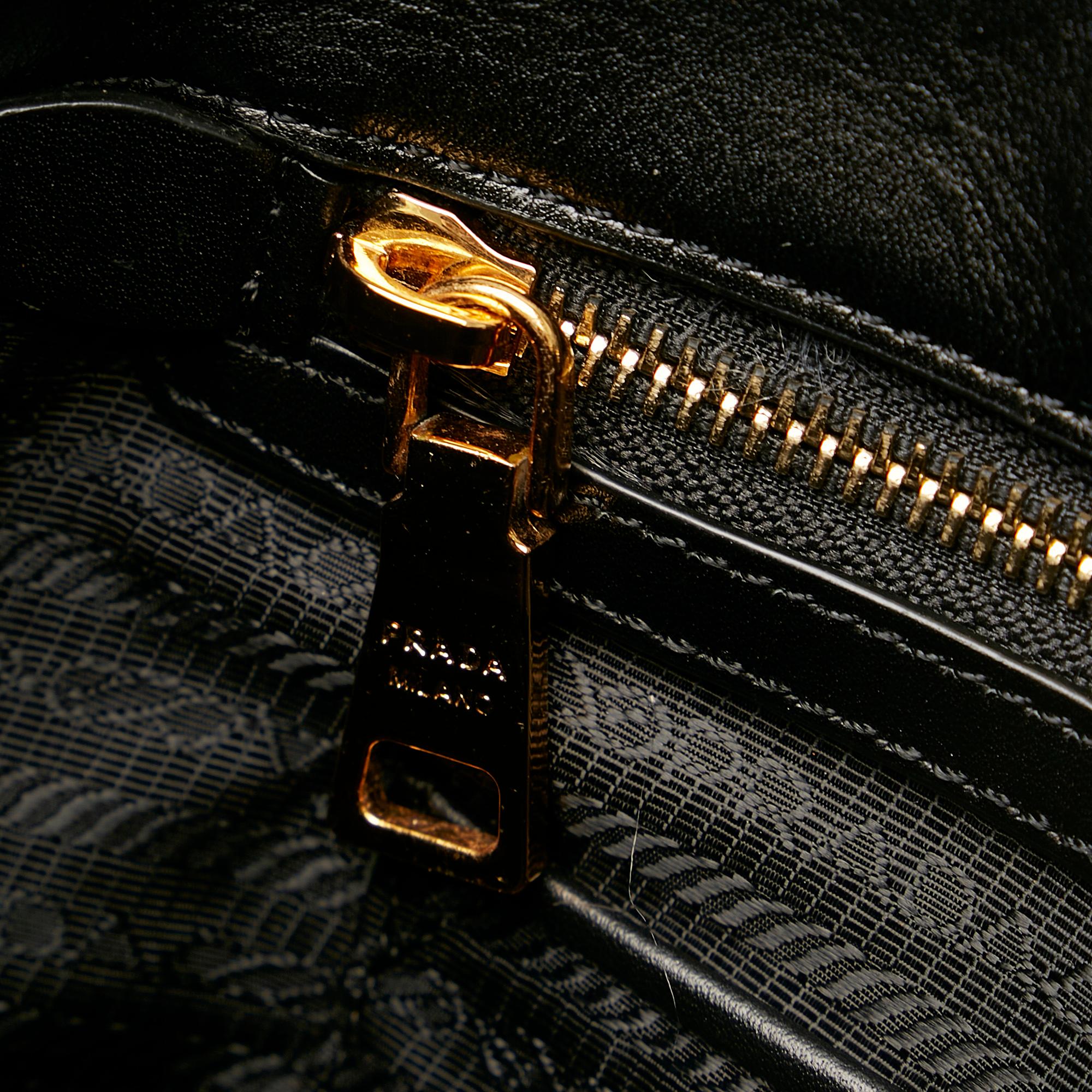 Prada Tessuto Gaufre Satchel (SHG-26154)