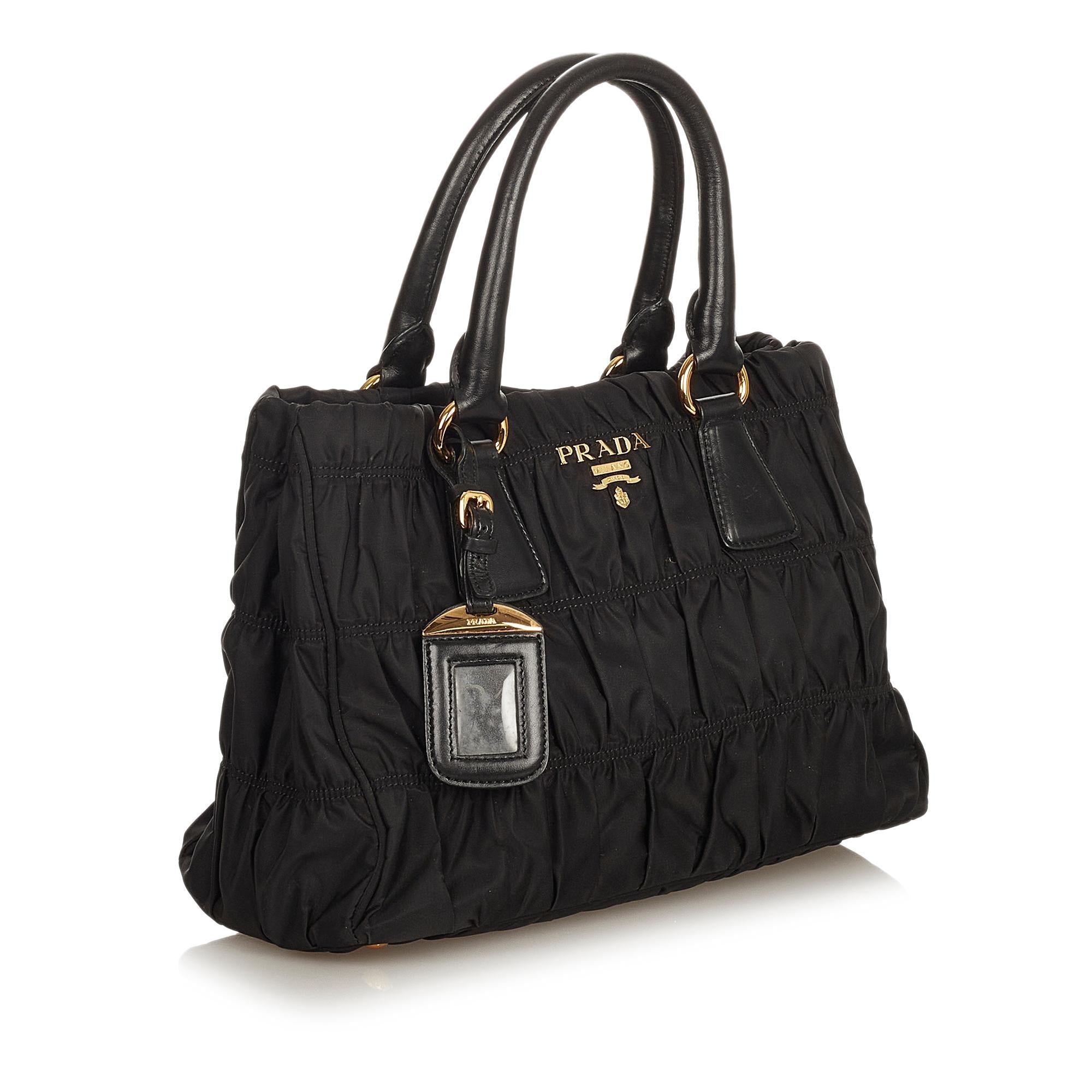 Prada Tessuto Gaufre Satchel (SHG-26154)
