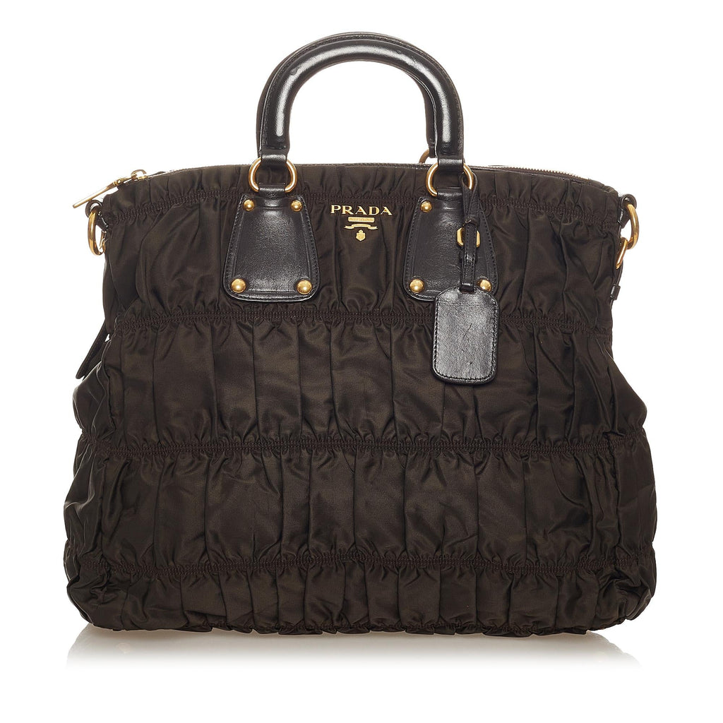 Prada Tessuto Gaufre Satchel (SHG-27156)