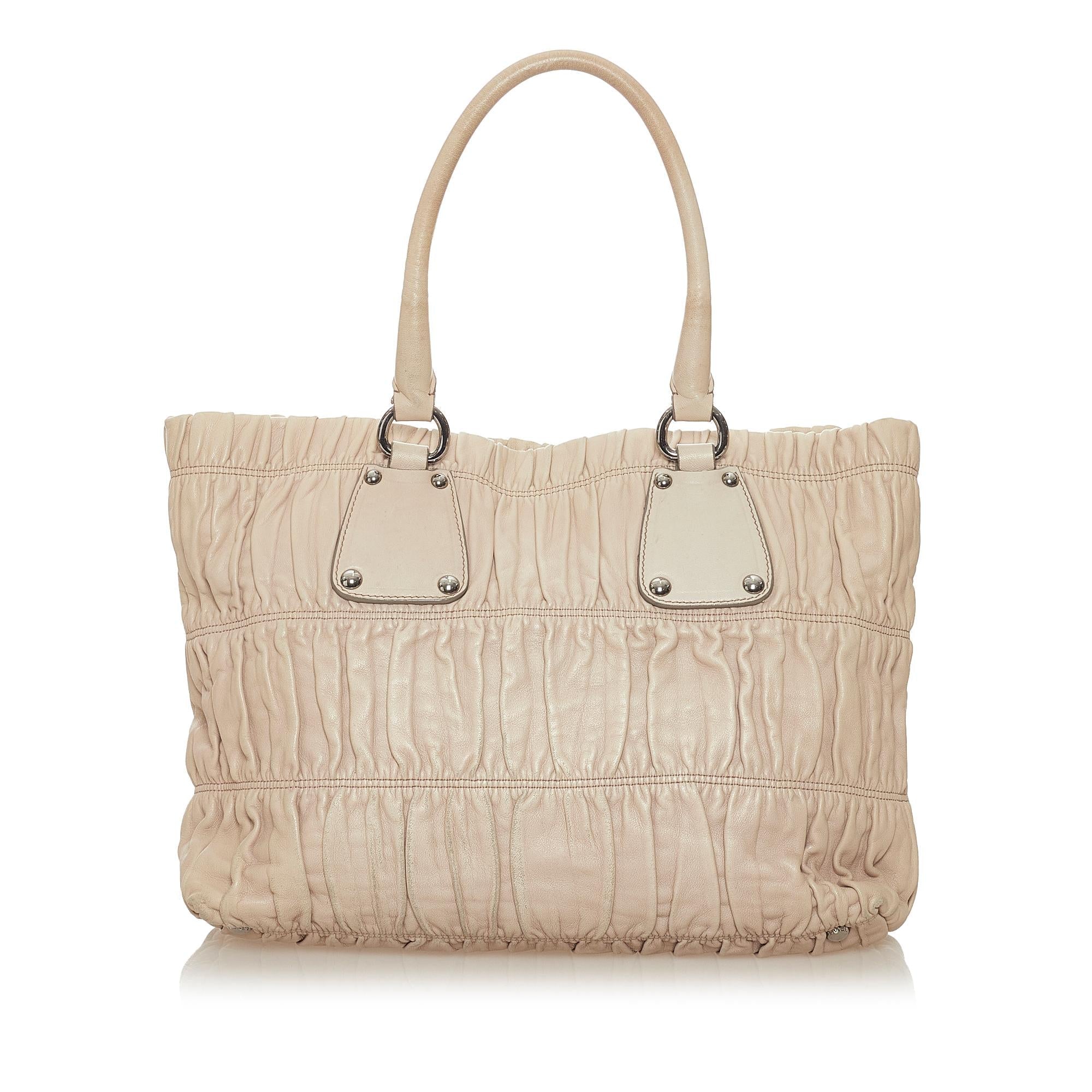 Prada Tessuto Gaufre Satchel (SHG-27628)