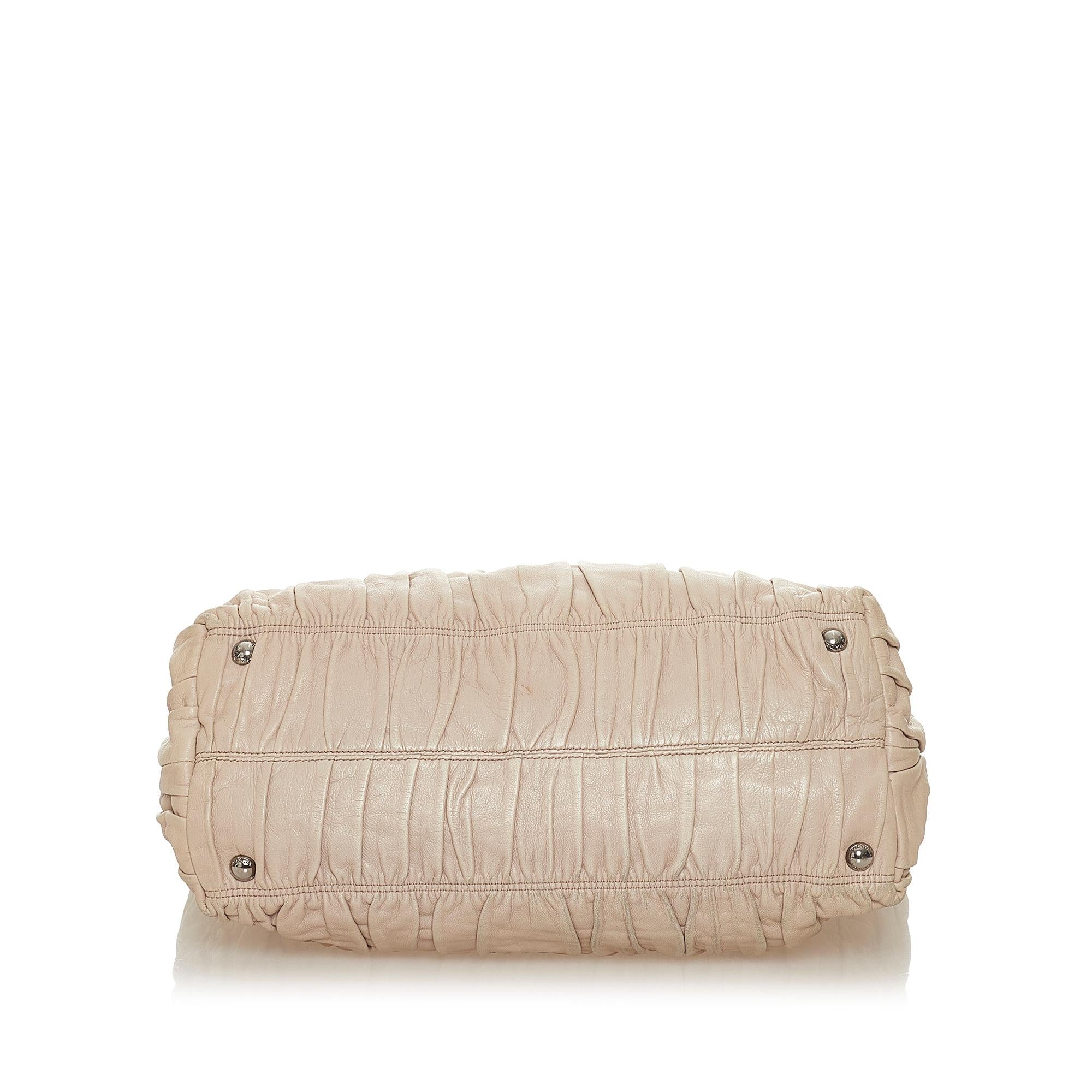 Prada Tessuto Gaufre Satchel (SHG-27628)