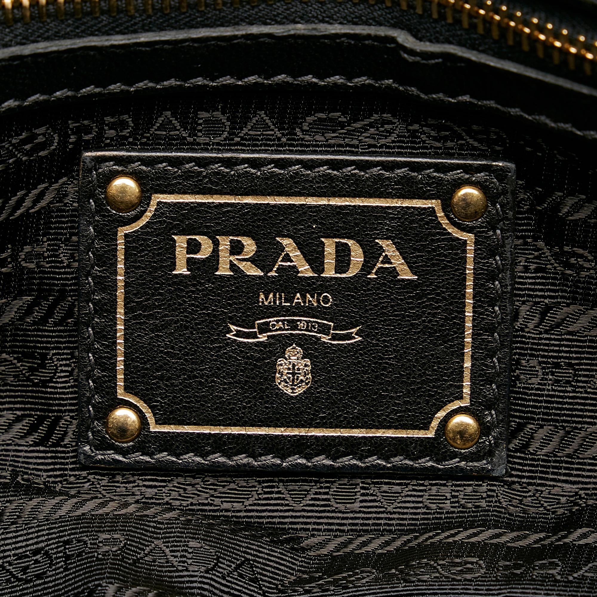 Prada Tessuto Gaufre Satchel (SHG-28196)