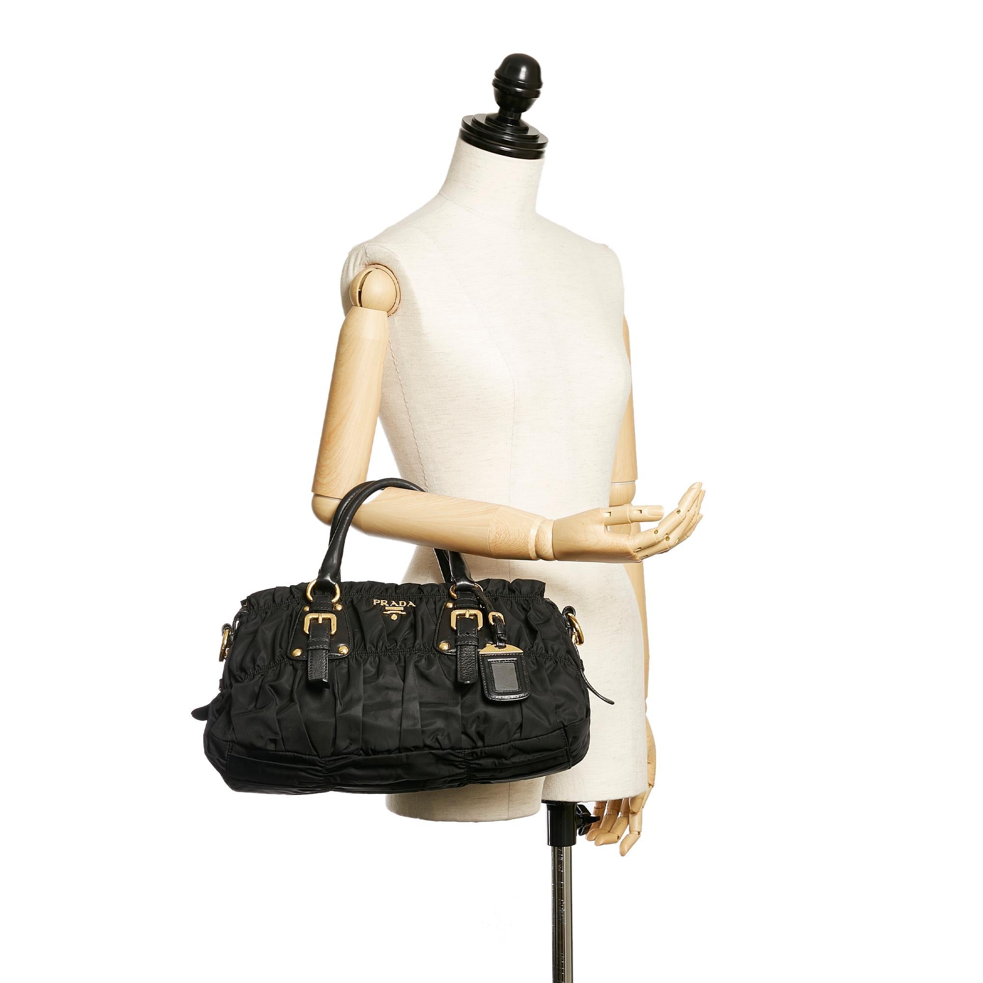 Prada Tessuto Gaufre Satchel (SHG-28196)