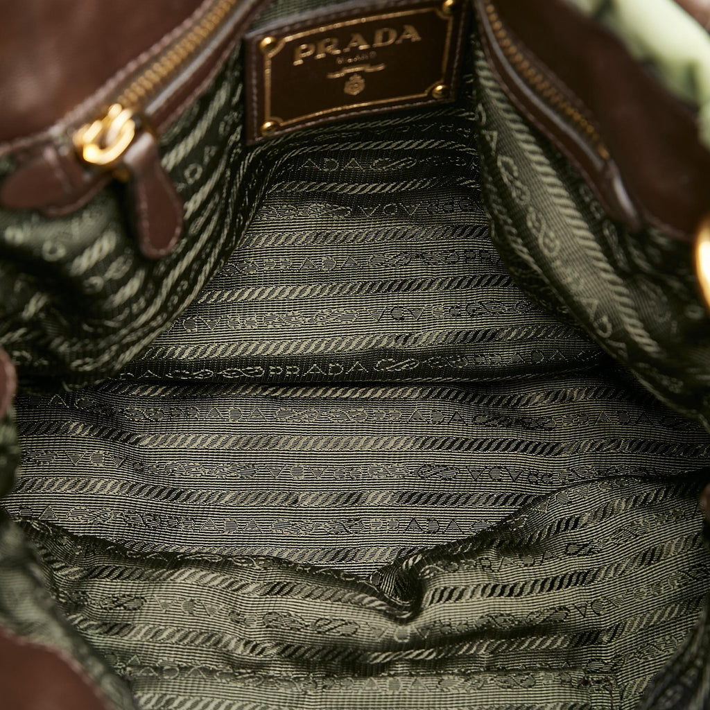 Prada Tessuto Gaufre Tote Bag (SHG-27629)