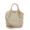 Prada Tessuto Gaufre Tote - FINAL SALE (SHF-15429)