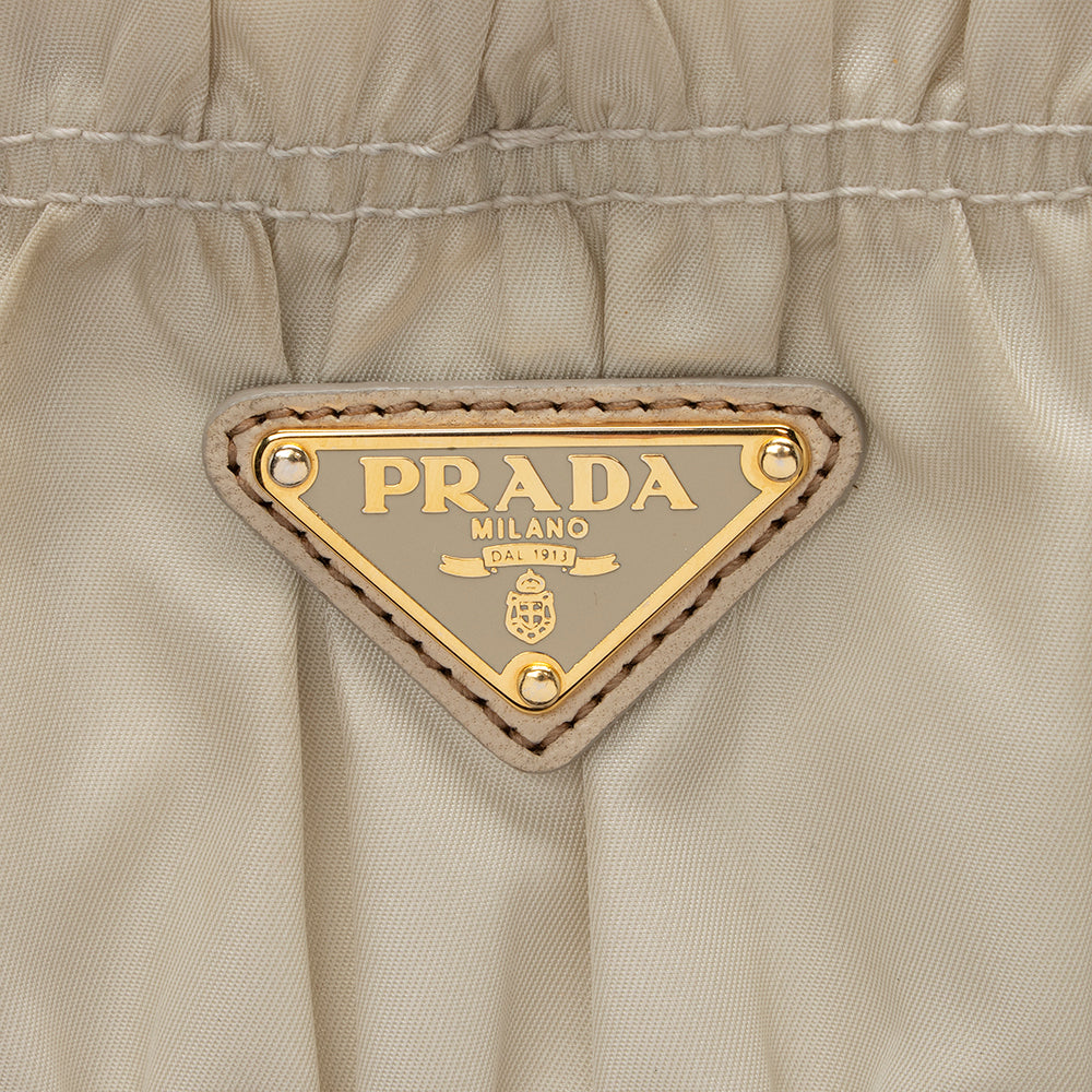 Prada Tessuto Gaufre Tote - FINAL SALE (SHF-15429)