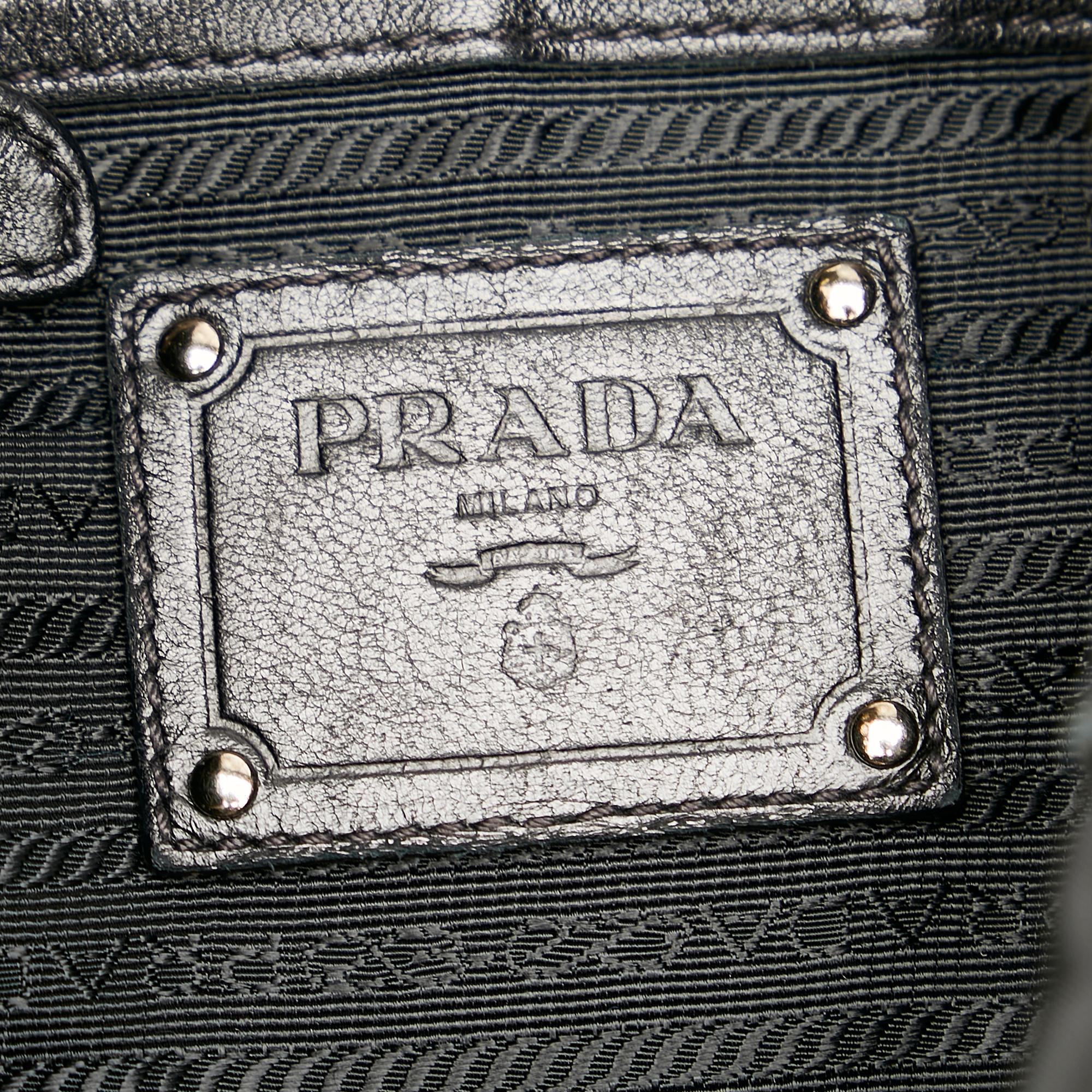 Prada Tessuto Nappa Waves Hobo Bag (SHG-24967)