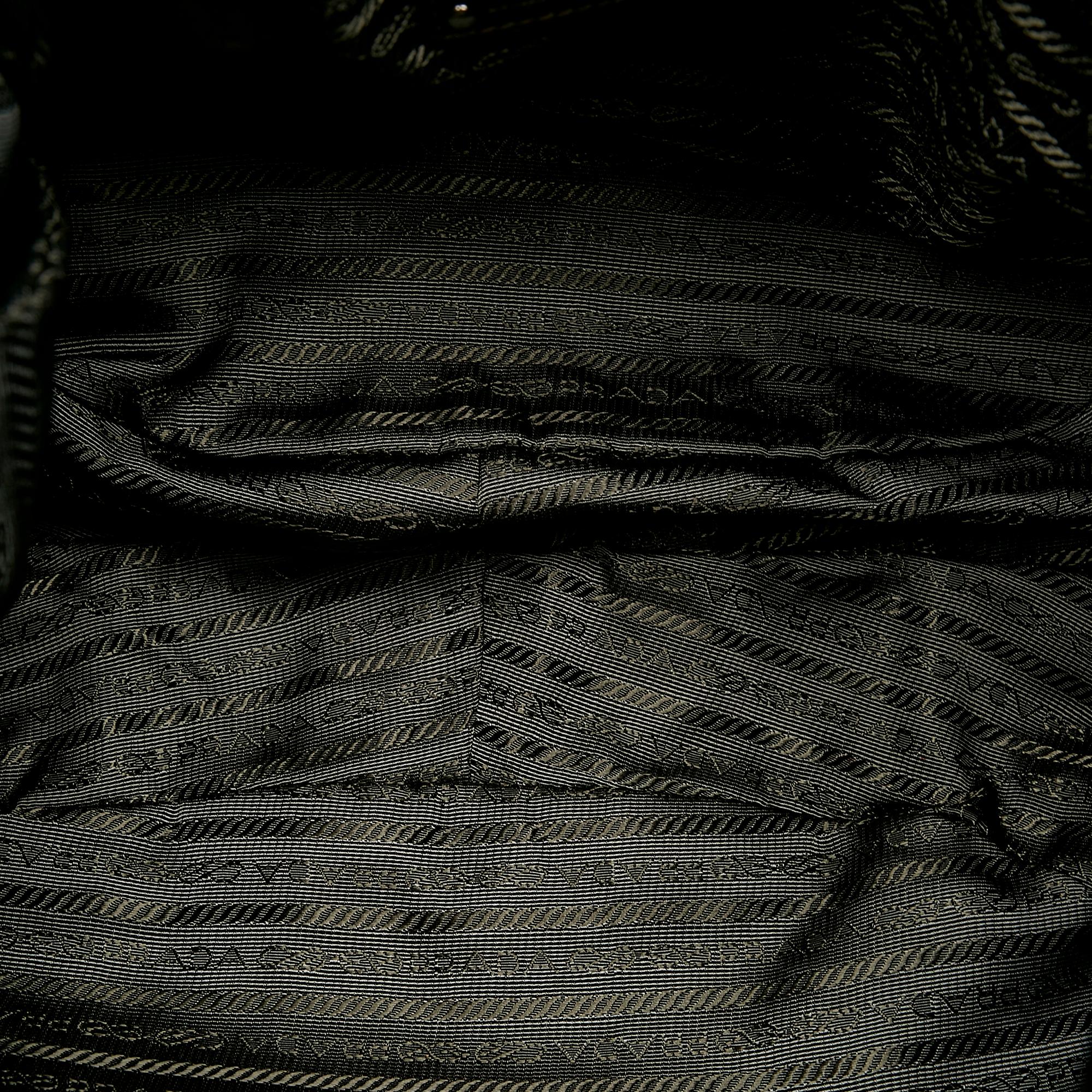 Prada Tessuto Nappa Waves Hobo Bag (SHG-27221)