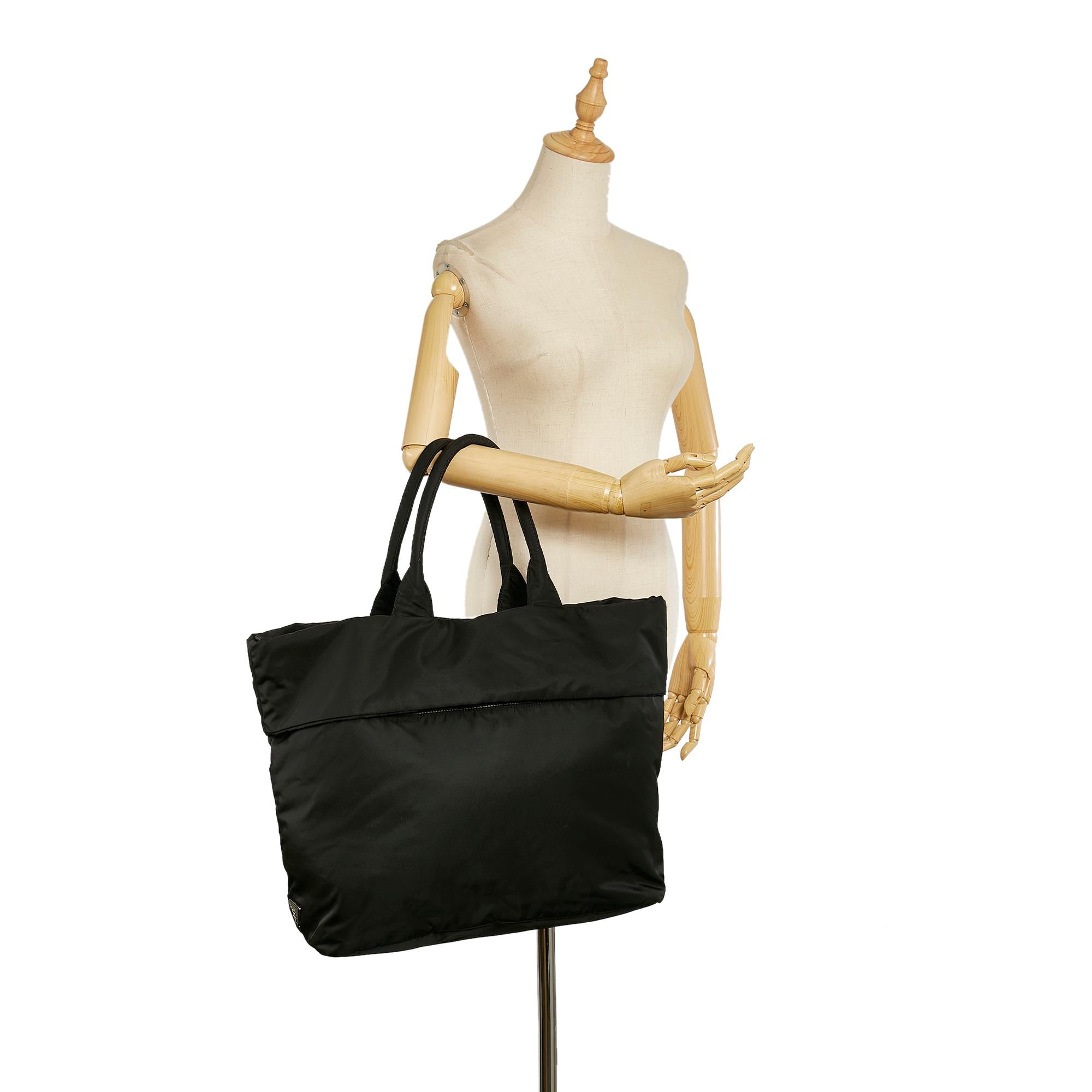 Prada Tessuto Reversible Tote Bag (SHG-25790)