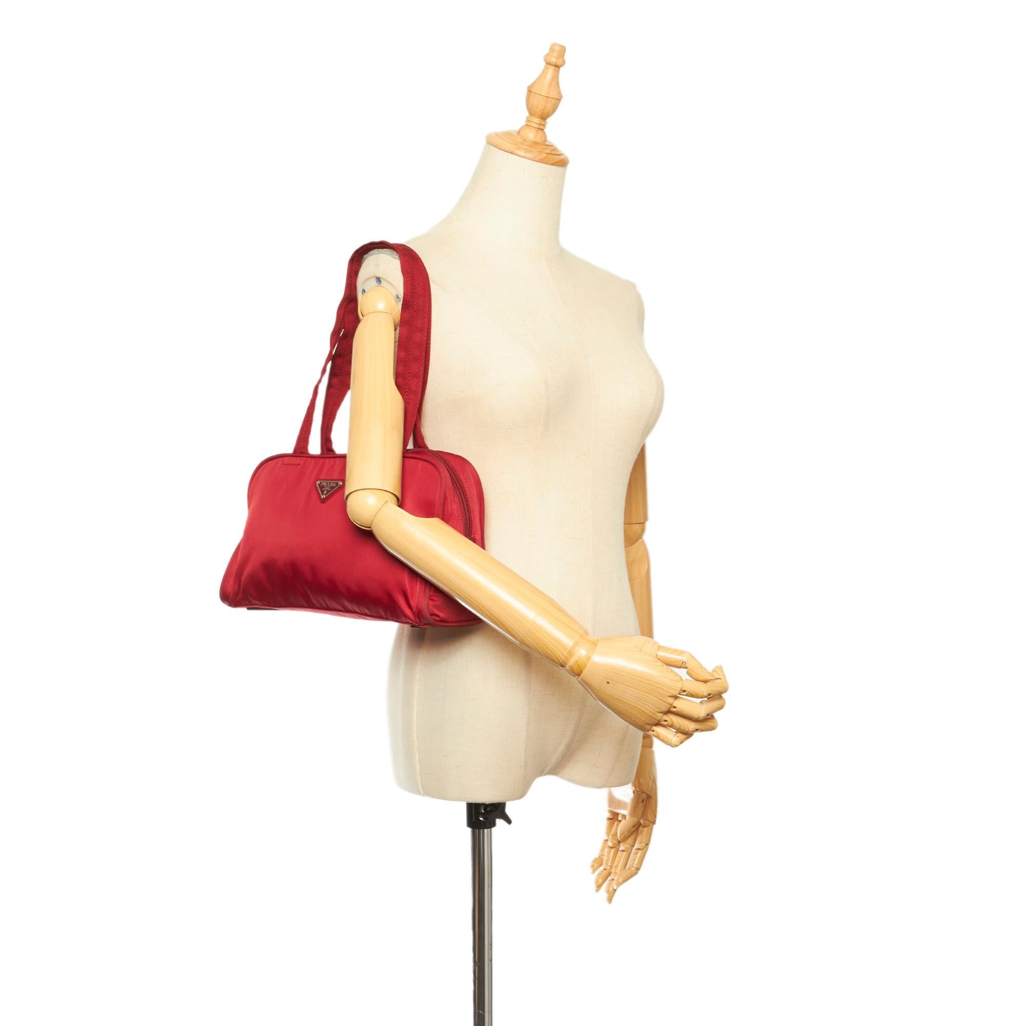 Prada Tessuto Shoulder Bag (SHG-17992)