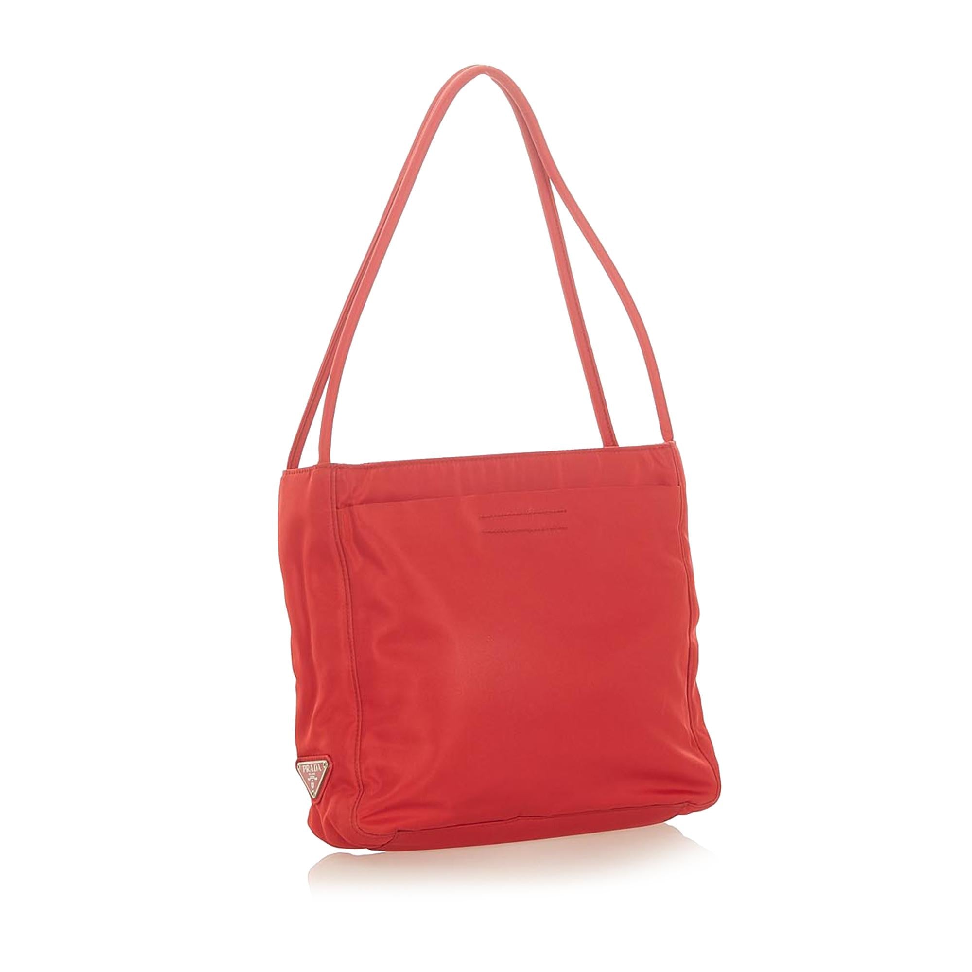 Prada Tessuto Shoulder Bag (SHG-19833)