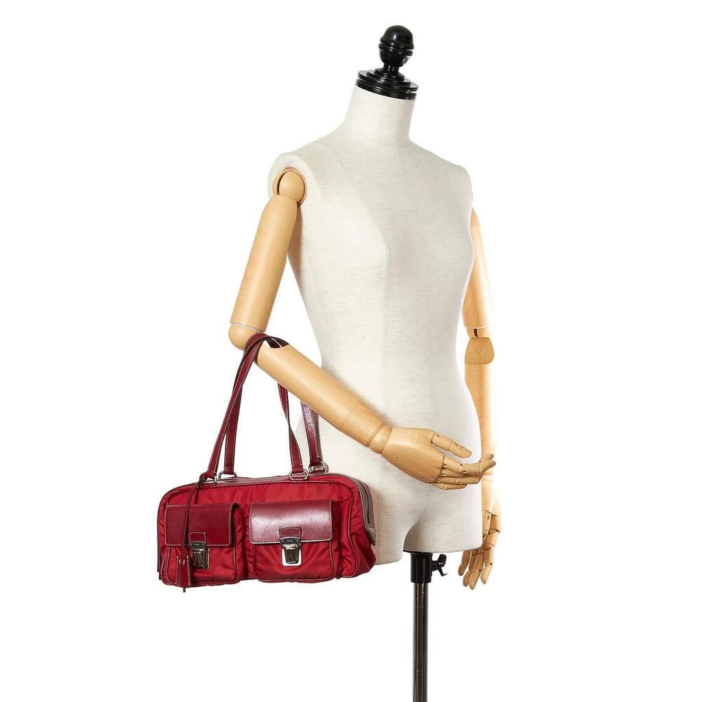 Prada Tessuto Shoulder Bag (SHG-24827)