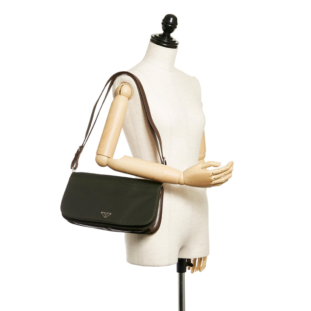 Prada Tessuto Shoulder Bag (SHG-27303)